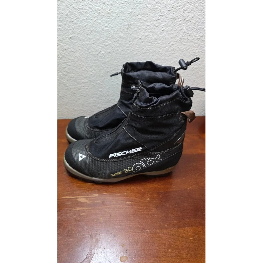 Fischer OTX Three BC Backcountry Ski Boots Mens EU 39 Black NNN BC Touring